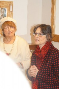 Barbara Shaw with Joanna Foster president of OCG